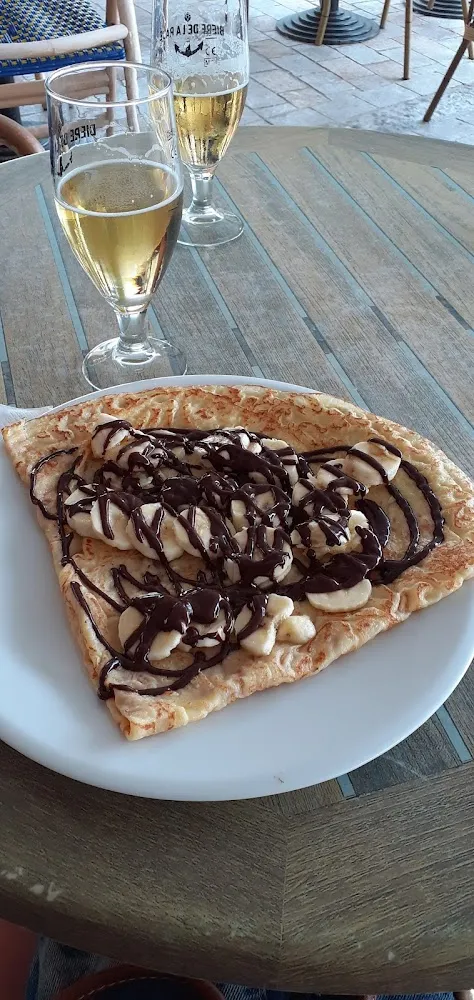 Crepe Avec Banane Te Chocolat